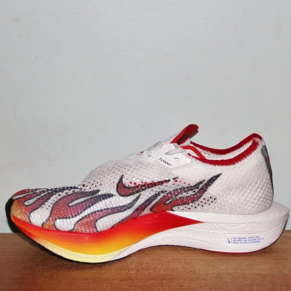 Nike ZoomX VaporFly Next% 3 'Ekiden Pack' Mens 12 13 White Habanero Red